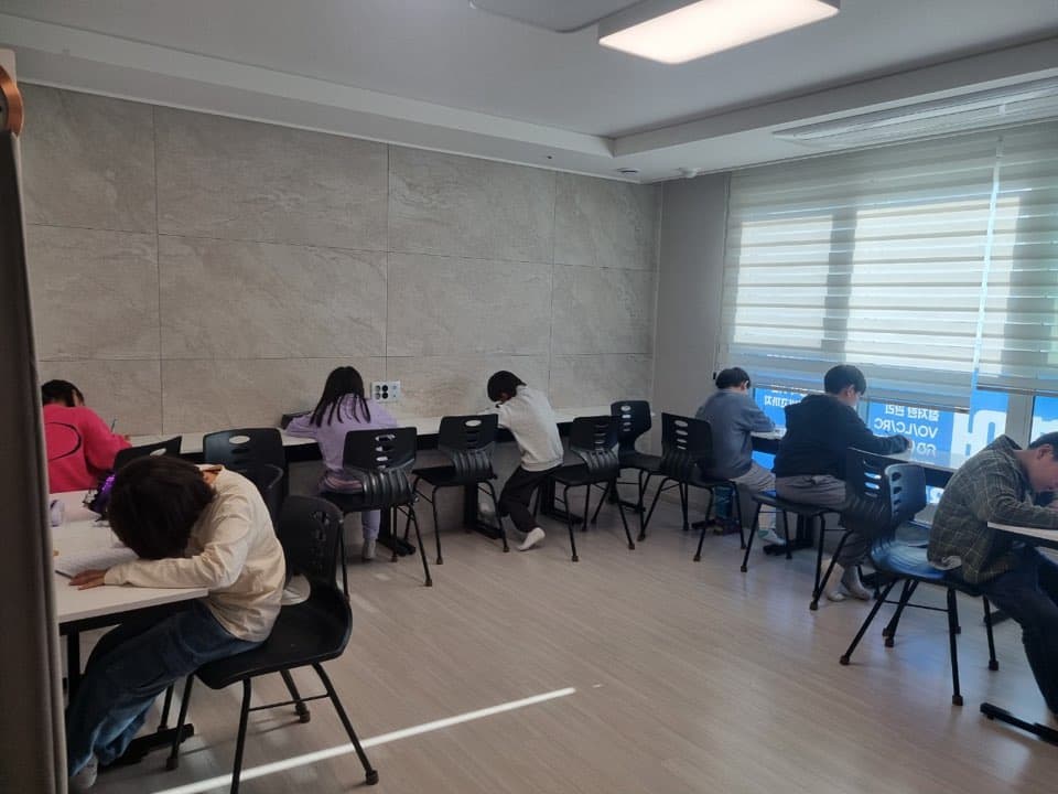 프라임 영어학원 실제 교실